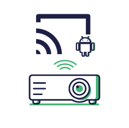 EH600 Smart Wireless Meeting Room Projector Supporta goolge cast per dispositivi Android proiezione wireless
