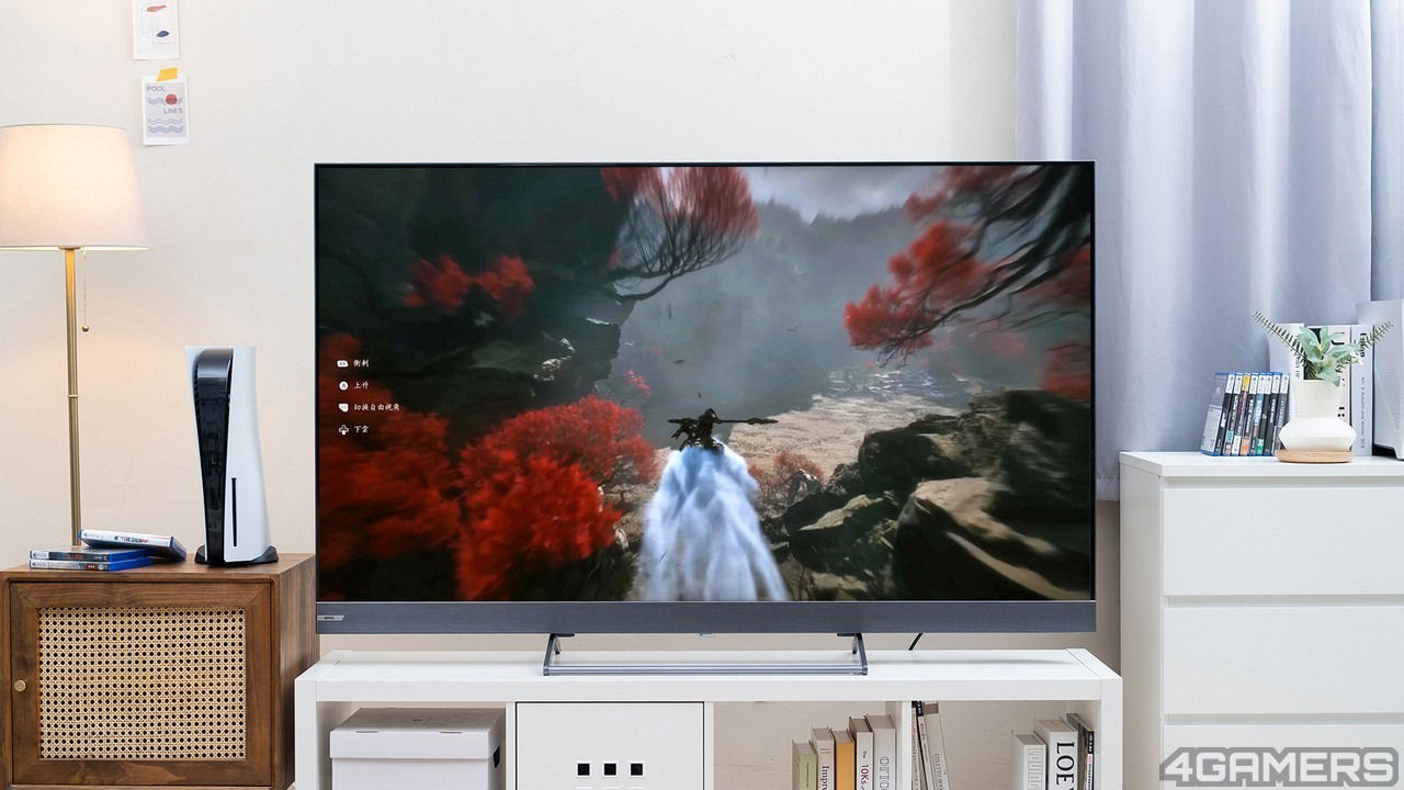 BenQ S65-950 遊戲 Google TV： Mini LED 搭配前出音減噪傳真喇叭，享受 3A 級大作 100% 實力！