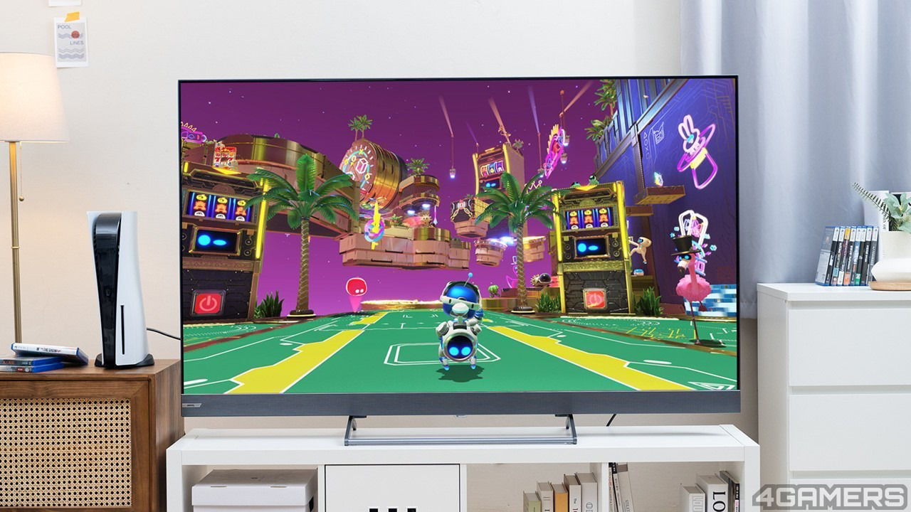 BenQ S65-950 遊戲 Google TV： Mini LED 搭配前出音減噪傳真喇叭，享受 3A 級大作 100% 實力！