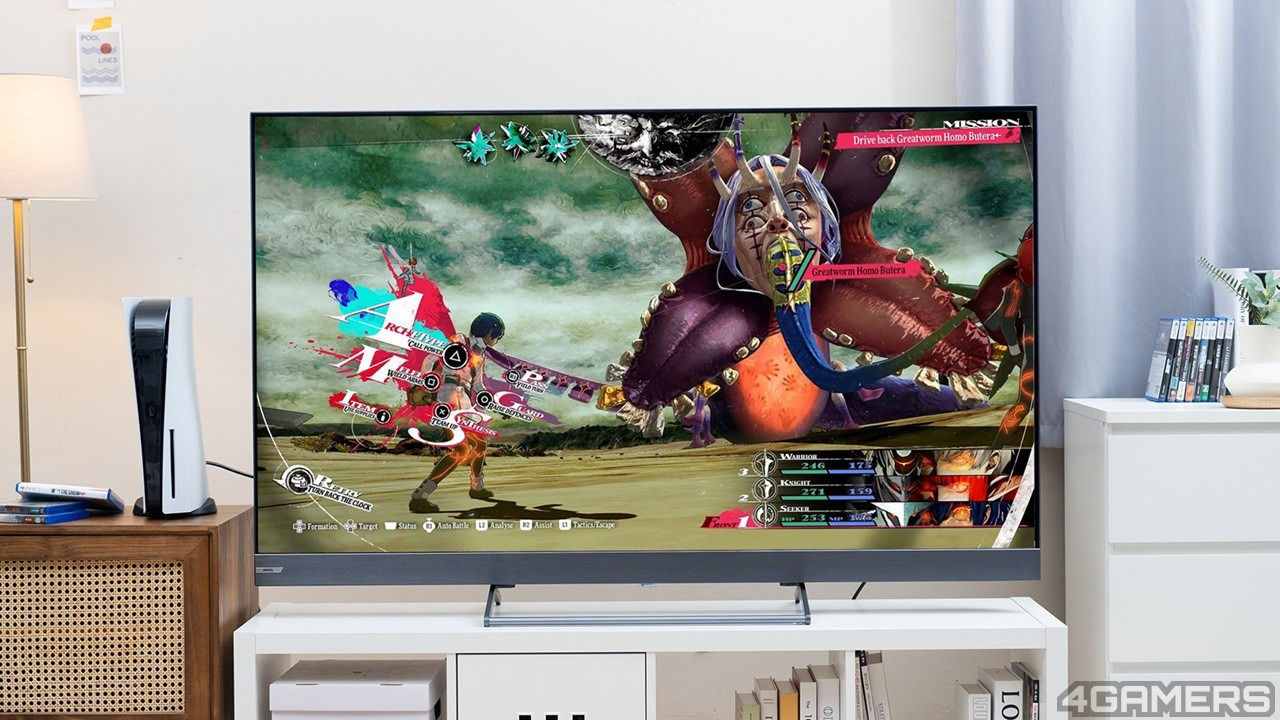 BenQ S65-950 遊戲 Google TV： Mini LED 搭配前出音減噪傳真喇叭，享受 3A 級大作 100% 實力！