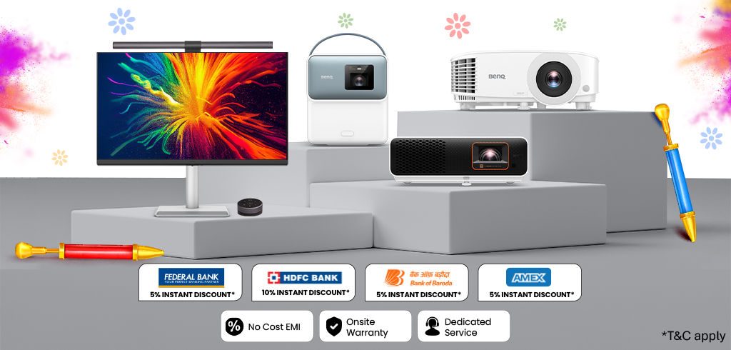 BenQ monitors & projectors online