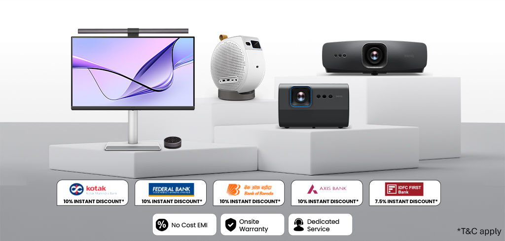 BenQ monitors & projectors online