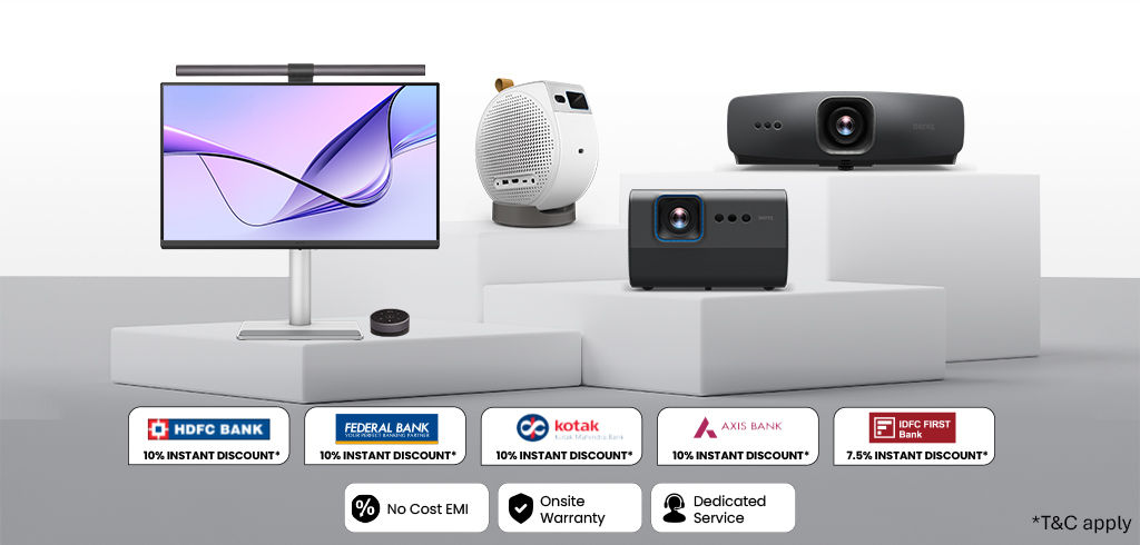 BenQ monitors & projectors online