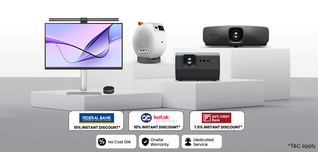 BenQ monitors & projectors online