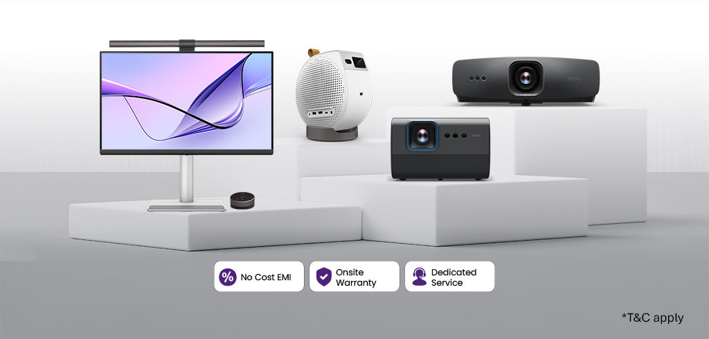 BenQ monitors & projectors online