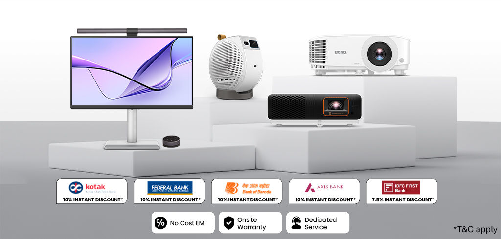 BenQ monitors & projectors online
