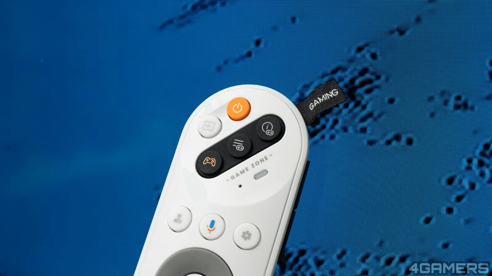 遙控器上方有 GAMEZONE 專屬的功能鍵。