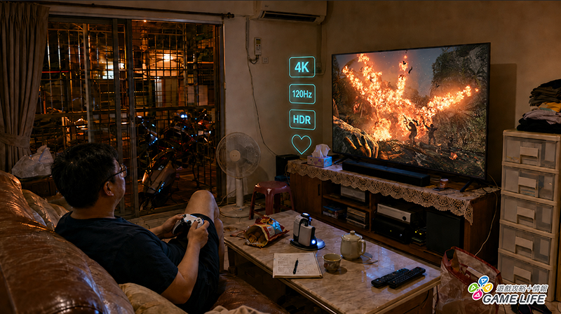 對遊戲玩家來說，120Hz 遊戲 Google TV 真的有差嗎？