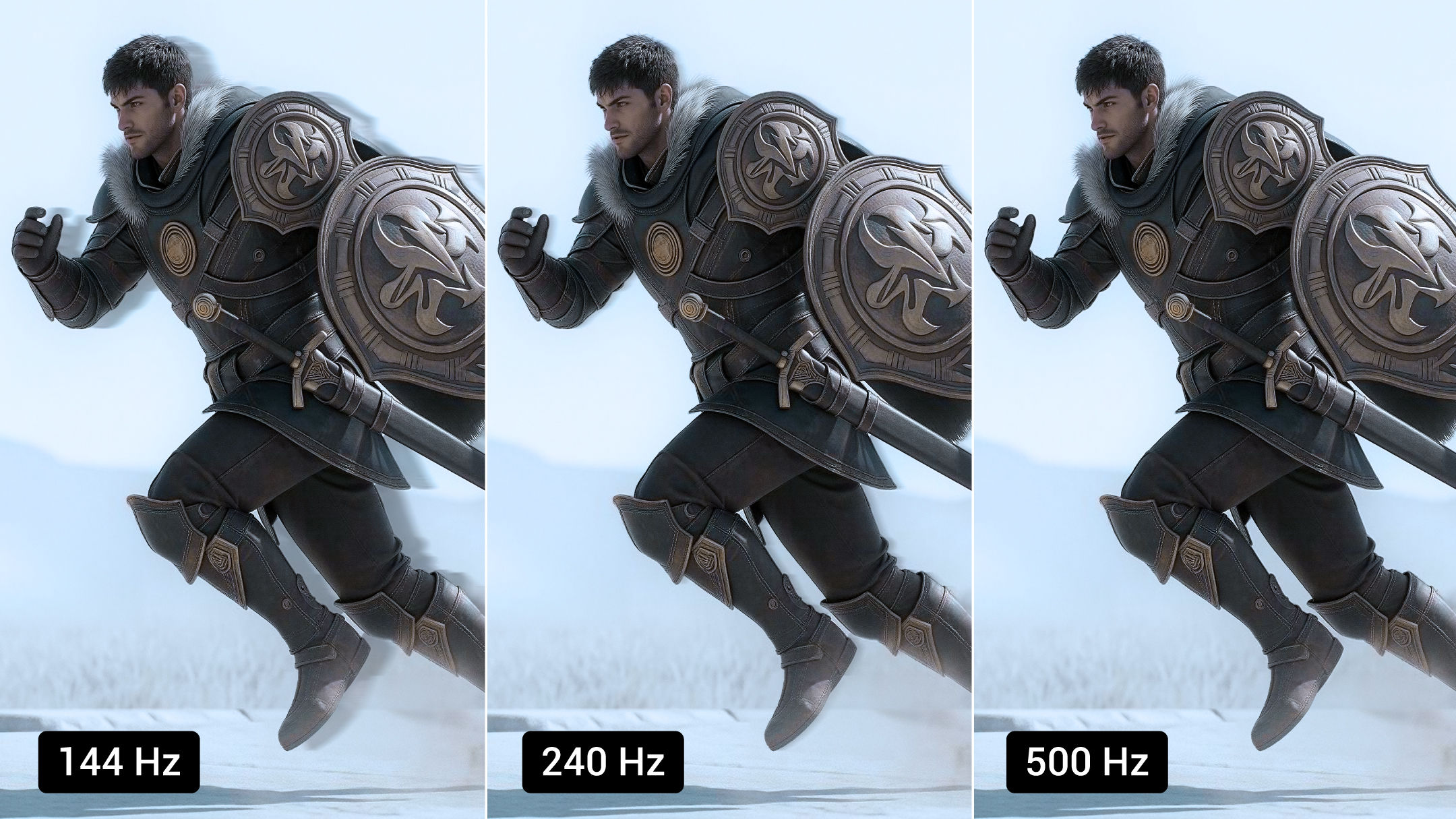 BenQ EX271QMZ 240Hz delivers stunning visuals with incredibly smooth motion. 