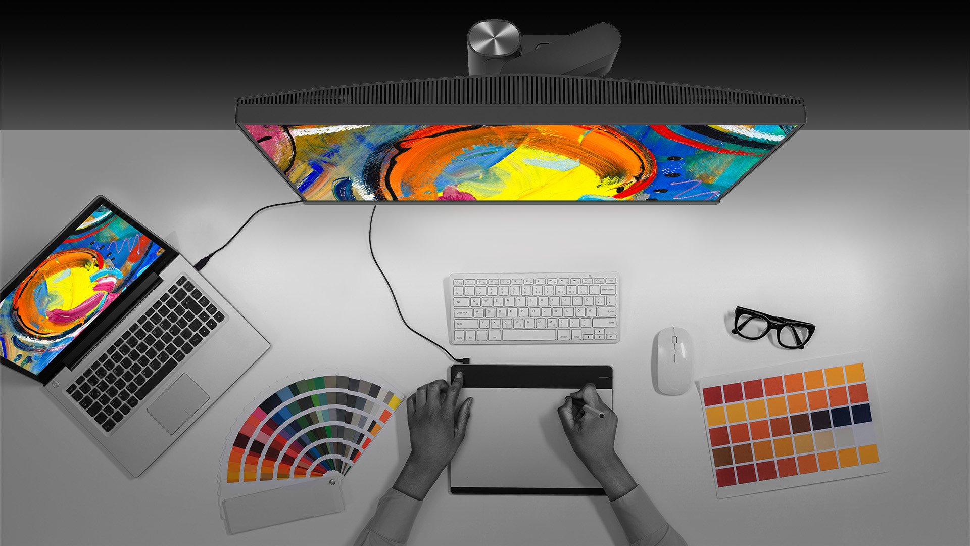 BenQ DesignVue Monitors with Attentive Color Modes for Creators