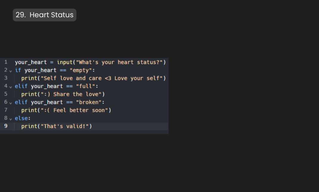 BenQ Coding Challenge-Heart Status in Python