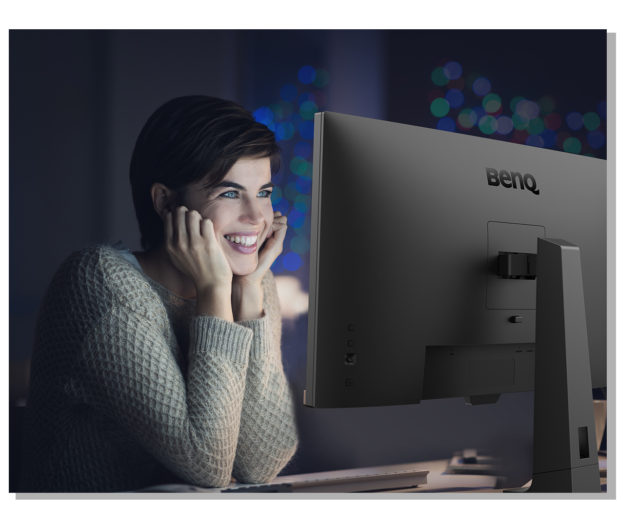 benq entertainment monitors let you immerse in the midnight movie at home