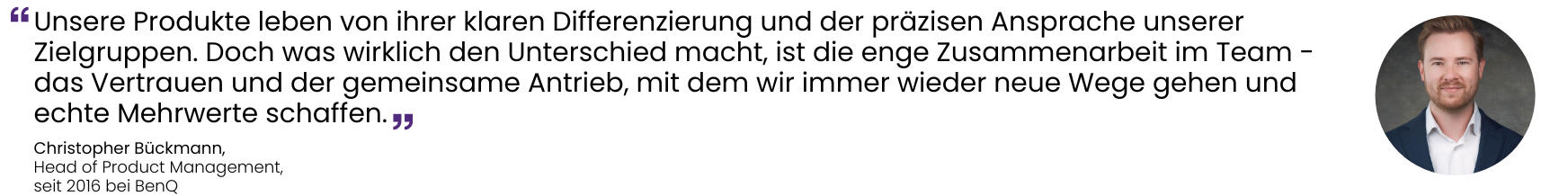 Mitarbeiterzitat Christopher