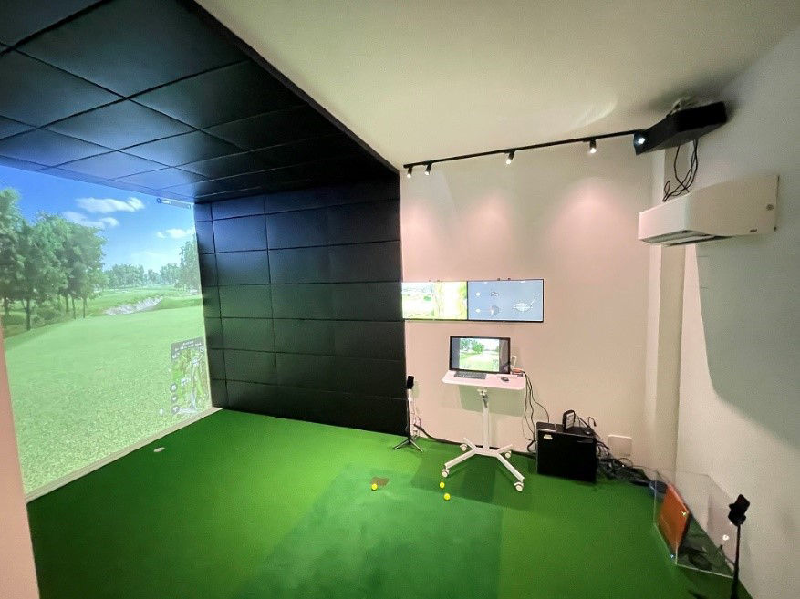 Golf simulator at home