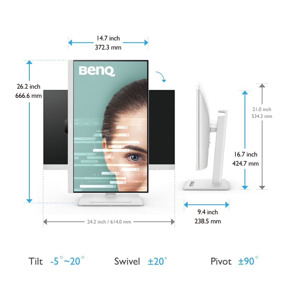 （よこ）BenQ GW2790QT WQHD 27インチ液晶モニター BenQ GW2790QT 27