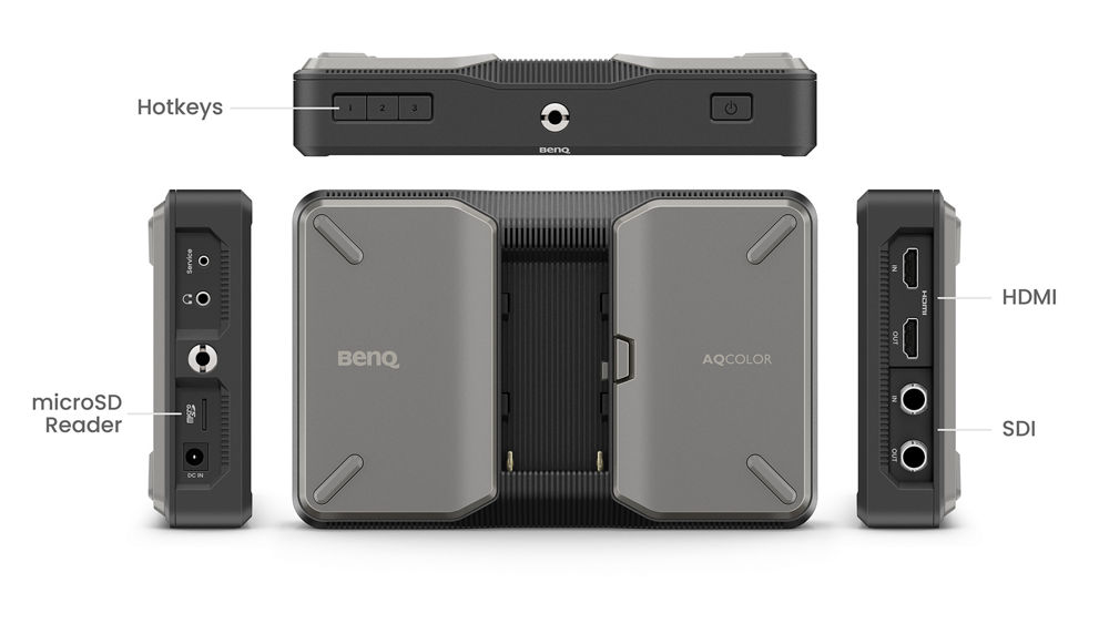 PVS7｜7-inch 2000nits On Camera Monitor with Anti-Reflective