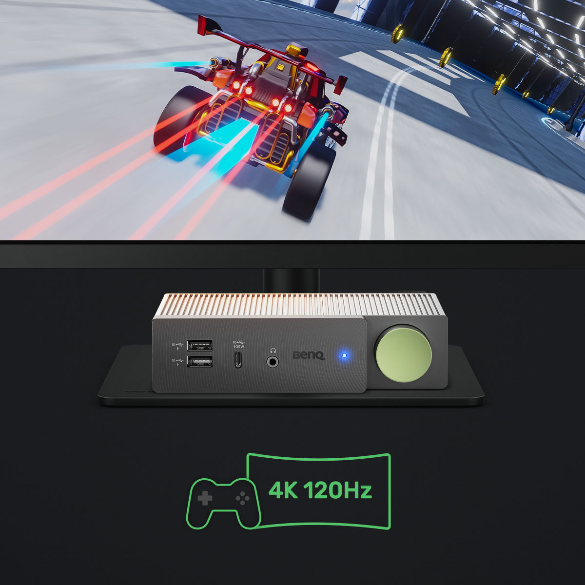 benq dock dp1310 becreatus 4k 120hz and 8k 60hz gaming experience for ps5 xbox switch steam deck