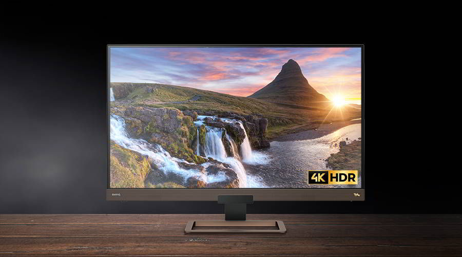 BenQ monitor EW3280U is equipped with 4K HDR resolution that brings the enjoyment when you enjoy the content.