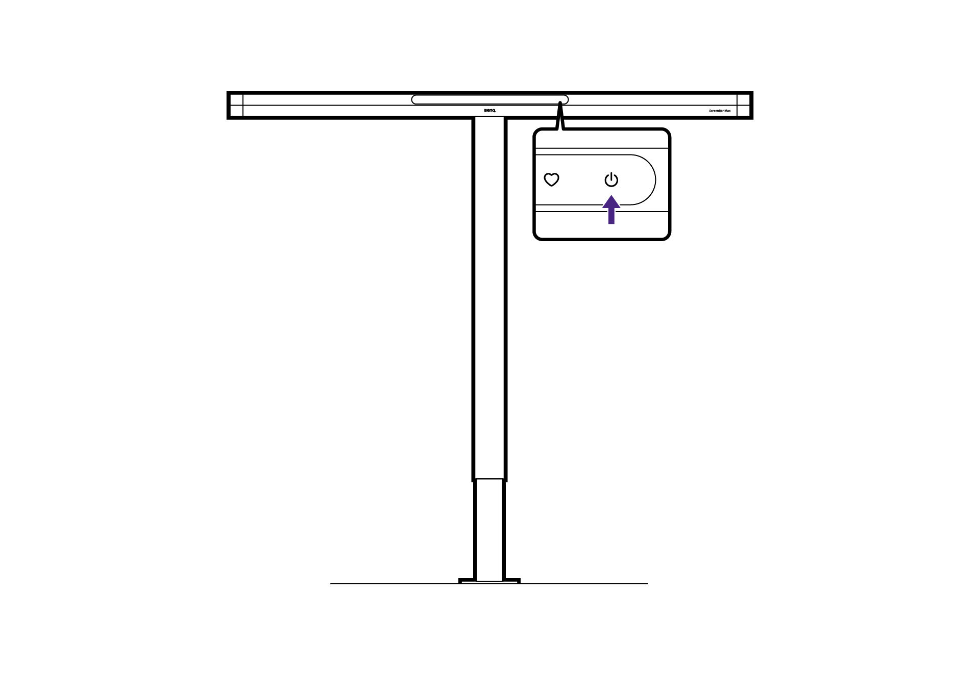 Tap the Power button to turn on.
