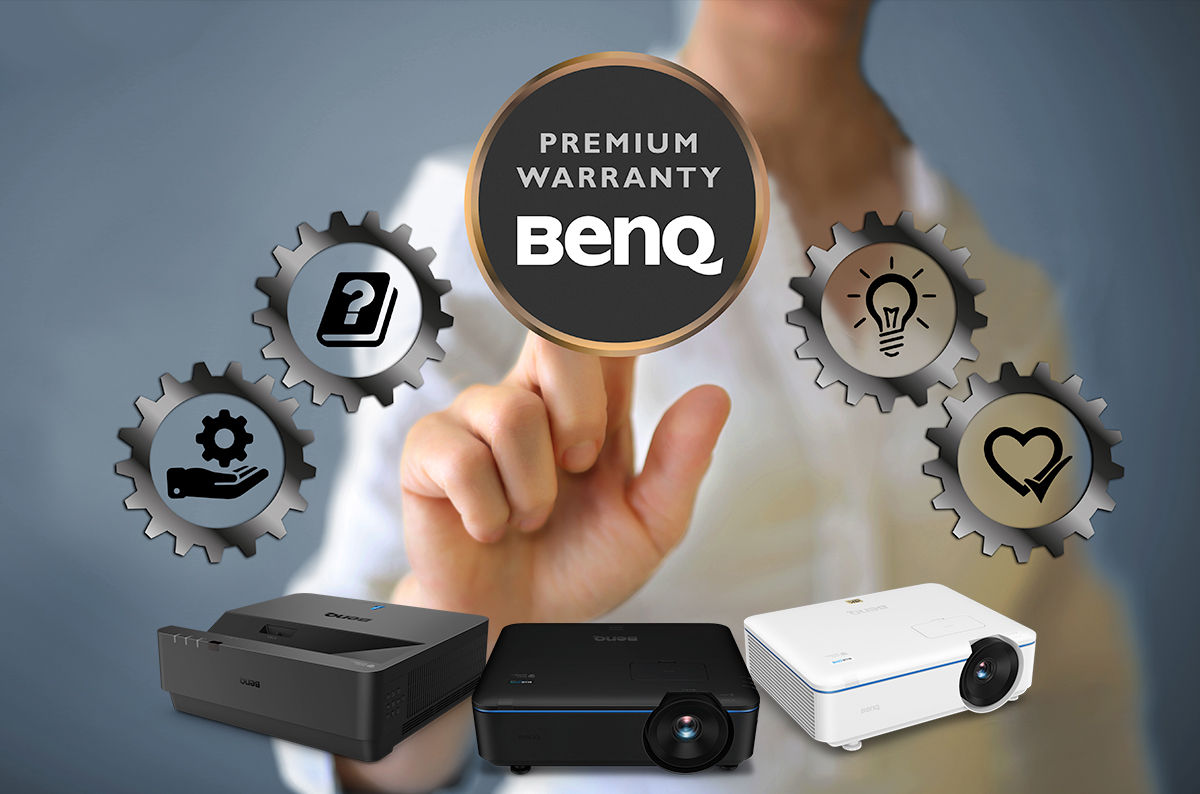 BenQ projektory-Premium-špičkový servis a asistenční služba-telefon