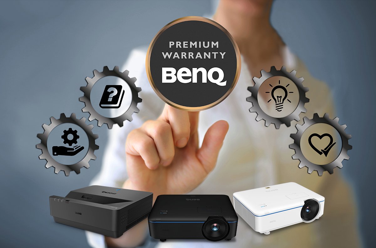 BenQ provides always-on back-up service.