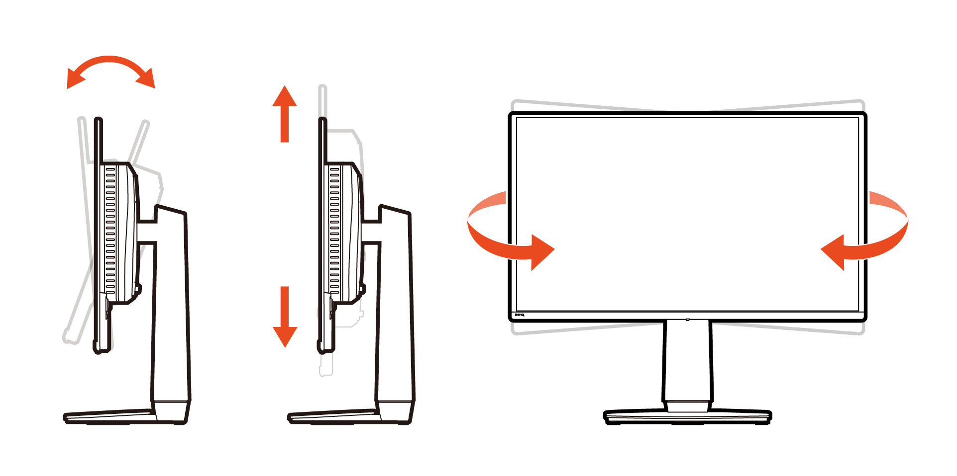Adjust the viewing angle.