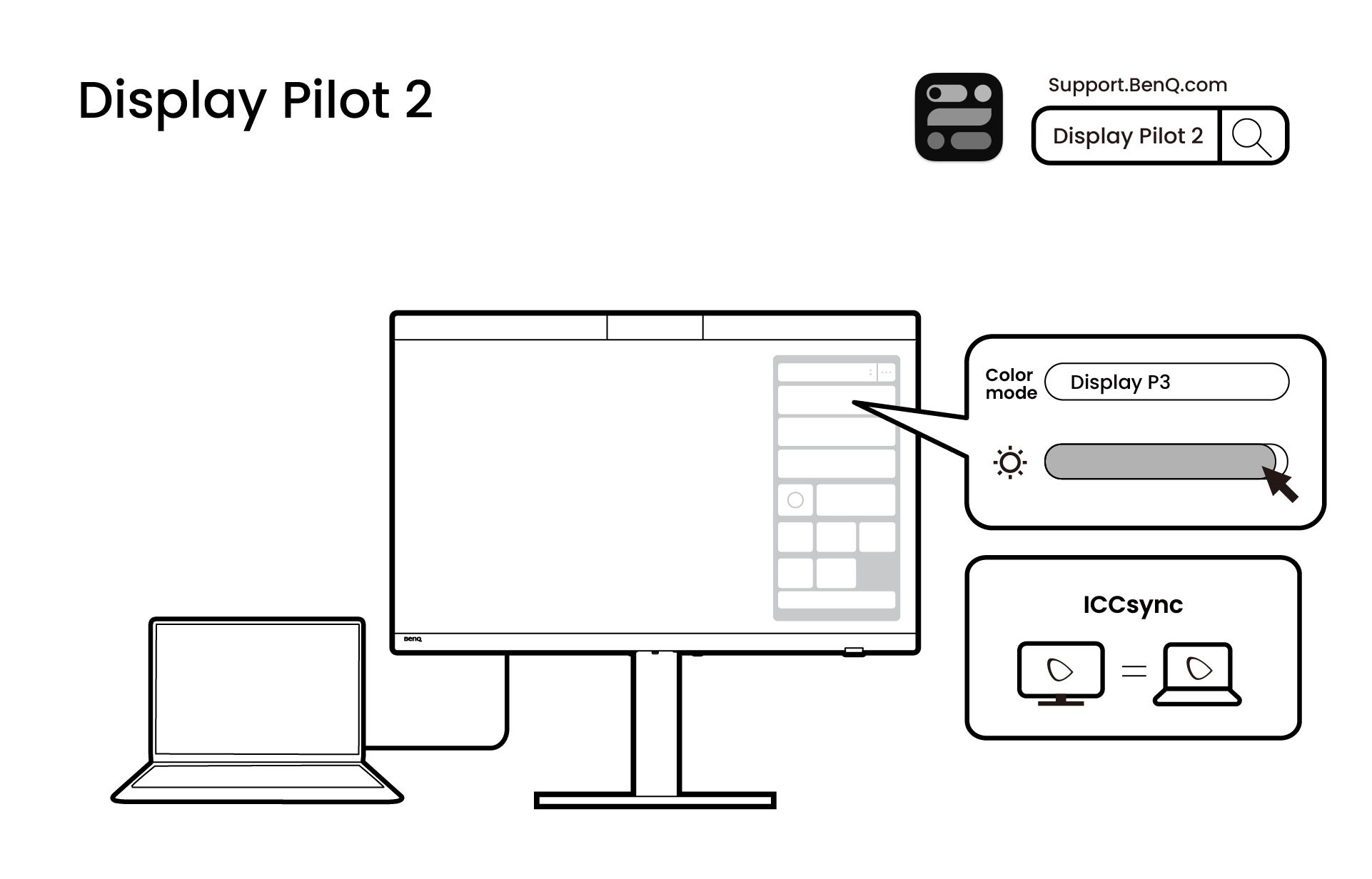 Display Pilot 2 software features