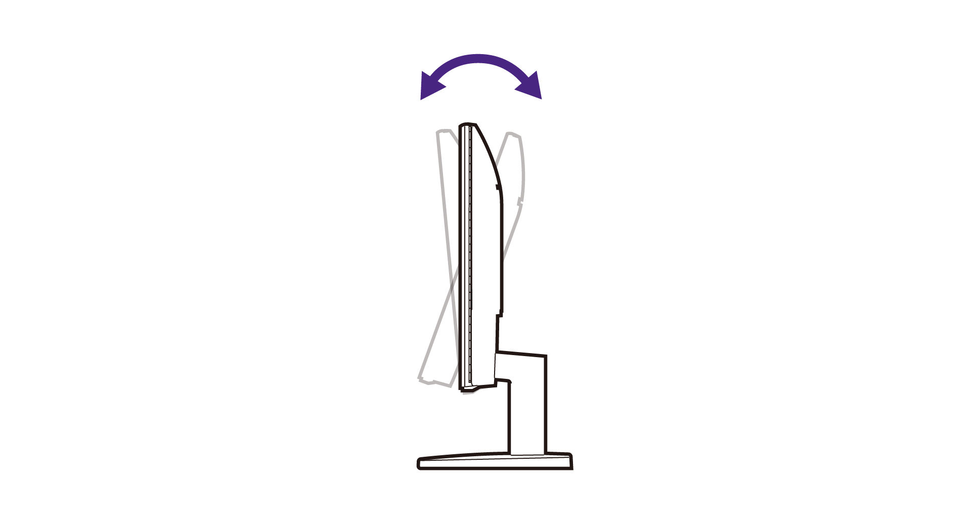 Adjust the viewing angle.