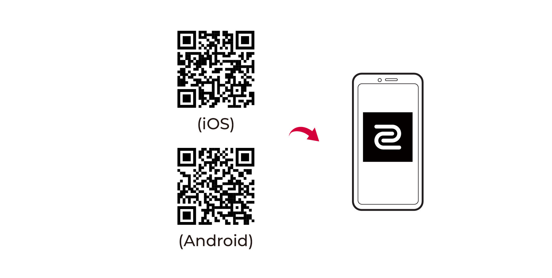 Download ZOWIE Sync to the mobile device.