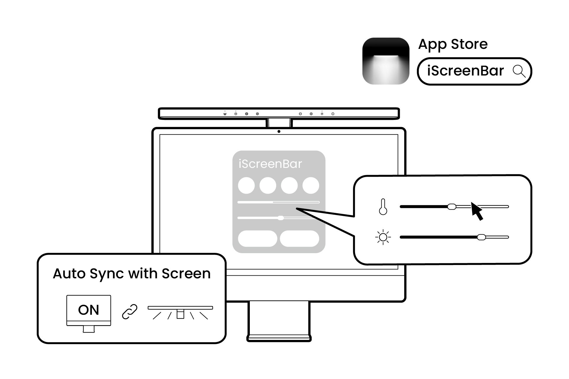 Installing iScreenBar App.