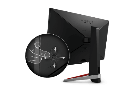 Ex2710'S 5-Way Navigator Easily Access Your Most-Used Settings A Joystick In Back Lets You Adjust Settings With A Flick Of Your Finger