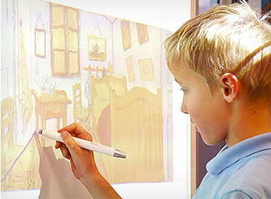 BenQ Interactive Projector enhances overall interactivity and makes the classroom an exciting environment
