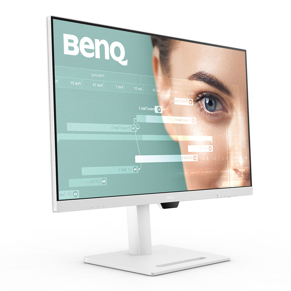 GW3290QT, 31.5" 2 K QHD ergonomický monitor pro doma i kancelář, USB-C, Eye-Care, pohodlné nabíjení 65 W, reproduktory s filtrem šumu, mikrofon s potlačením hluku, řetězové propojení, EnSpire, M-Book a režim programování,