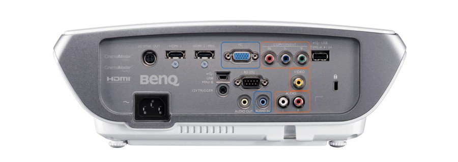 BenQ projector is equipped with HDMI and MHL other ports.
