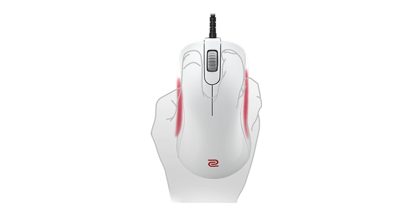 ZOWIE S2 WHITE V2 Symmetrical eSports Gaming Mouse | ZOWIE Japan