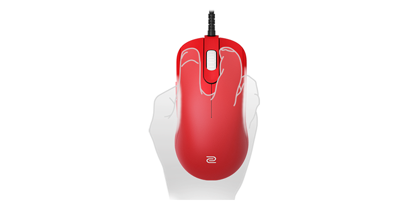 ZOWIE FK1-B RED V2 Symmetrical eSports Gaming Mouse | ZOWIE Japan