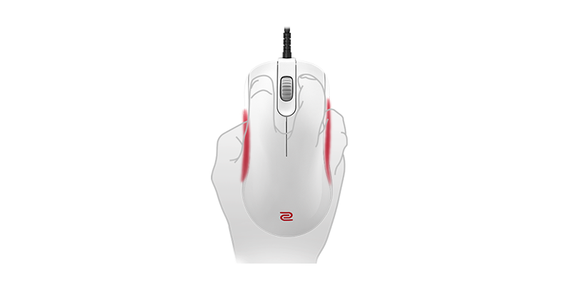 ZOWIE FK1-B WHITE V2 Symmetrical eSports Gaming Mouse | ZOWIE US