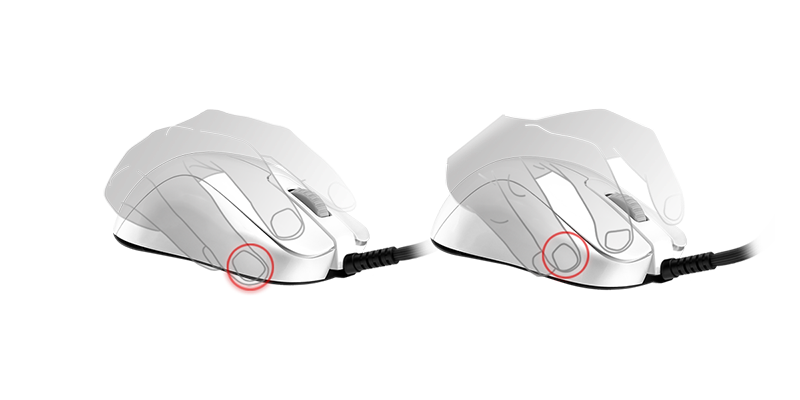 ZOWIE S1 WHITE V2 Symmetrical eSports Gaming Mouse | ZOWIE US