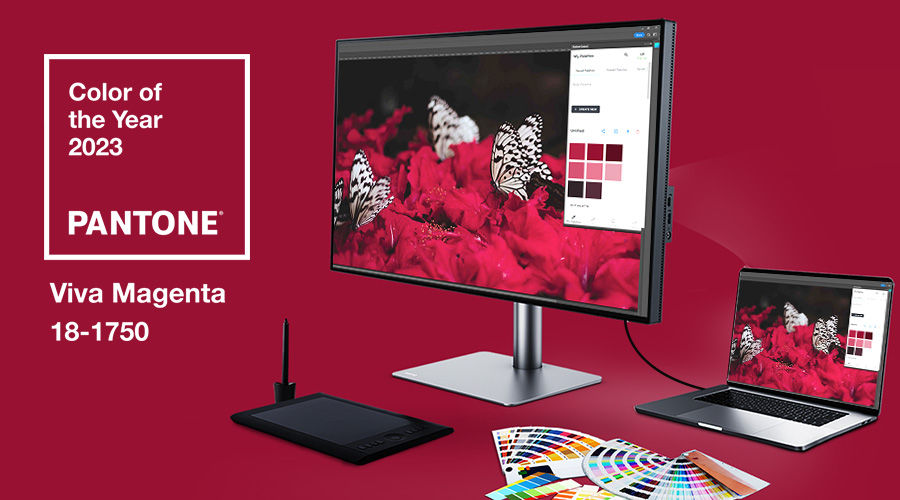 Kokia yra „Pantone“ 2023 metų spalva ir kodėl ji svarbi?  „BenQ“ SW arba PD serijos monitorių