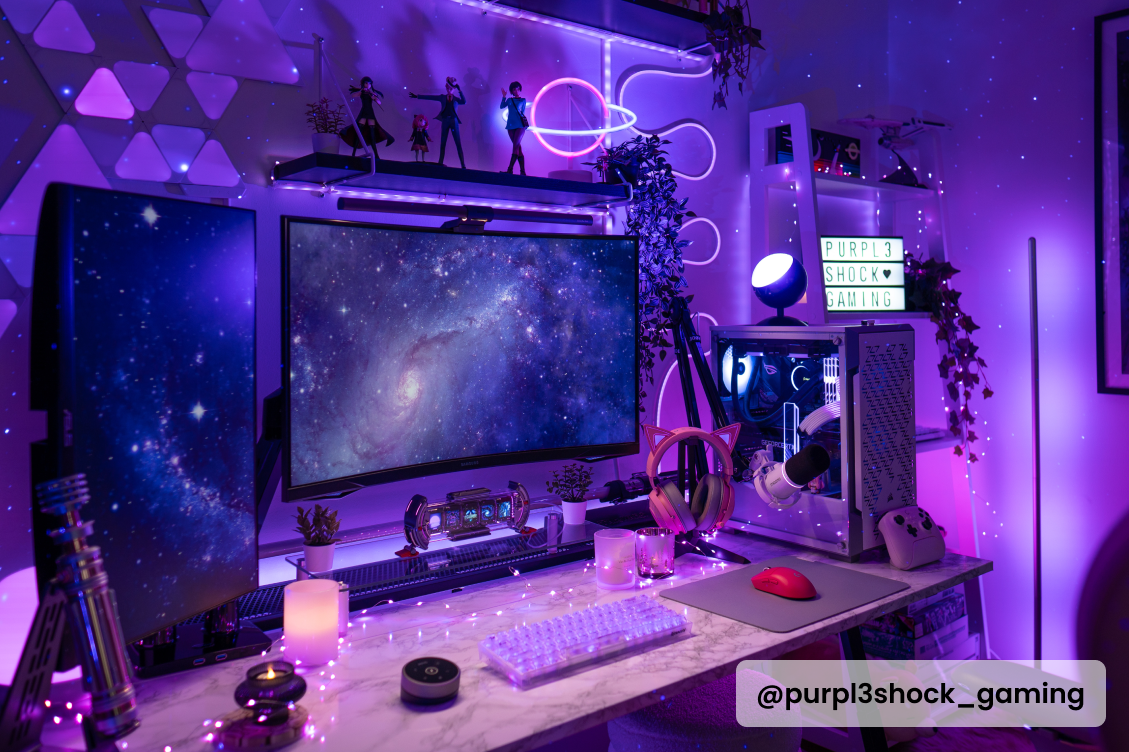 Vertical Monitor Setup