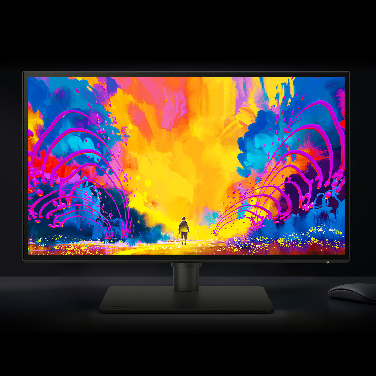 BenQ PD2506Q is equipped with the latest P3 color standards to guarantee a consistent color application among all designers.