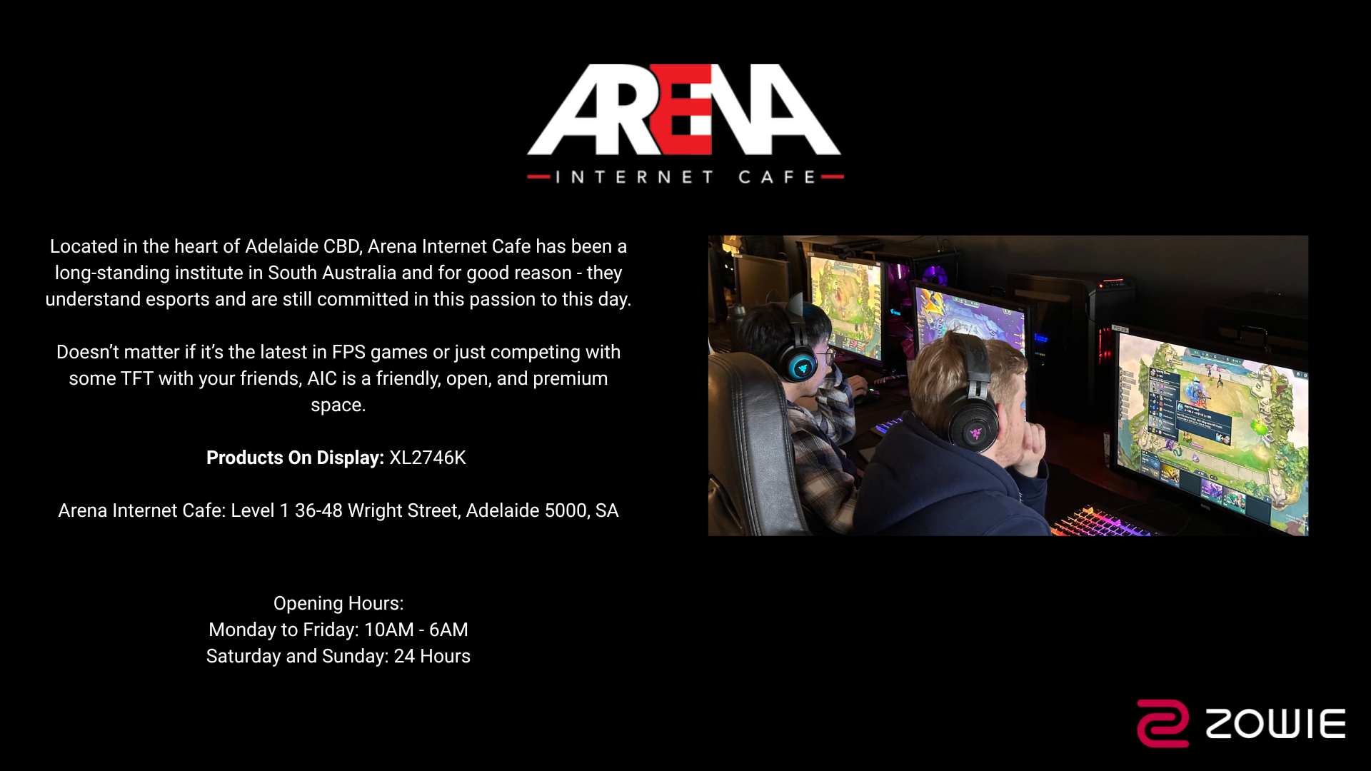 ZOWIE Where To Experience Page - 8