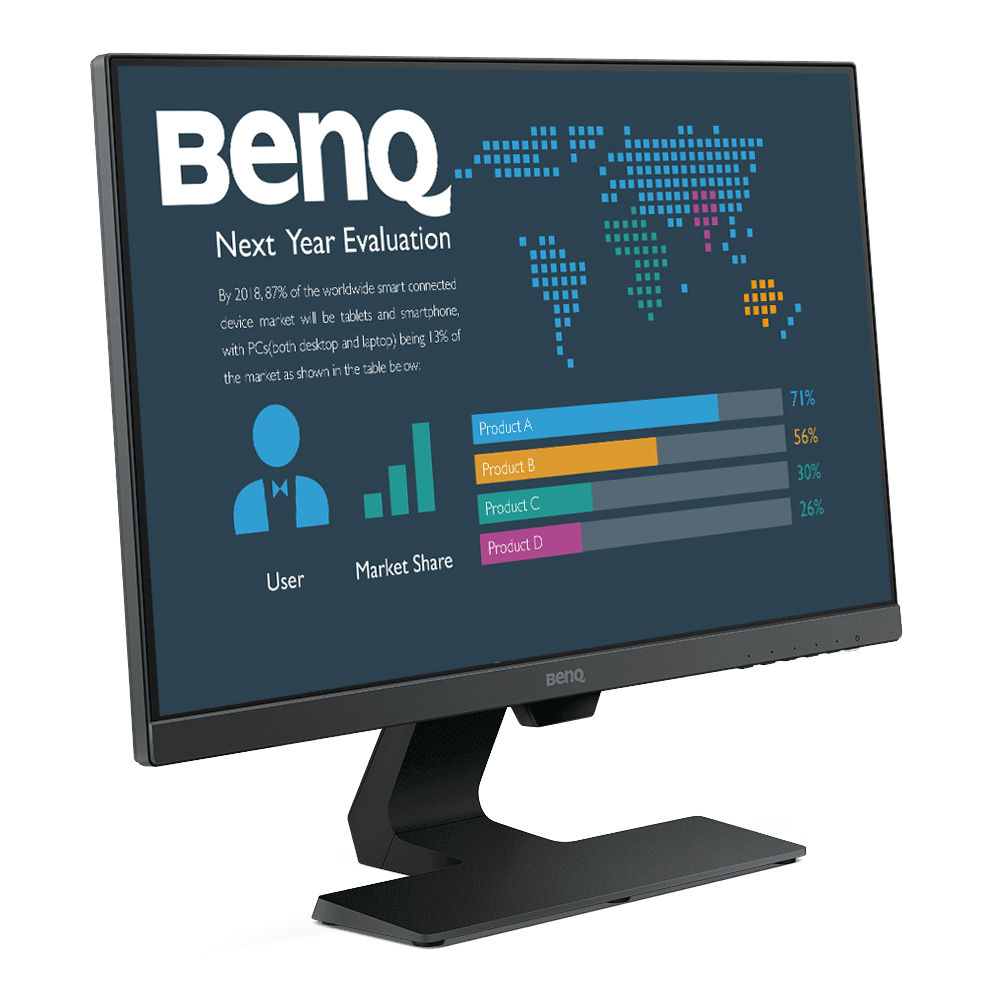 BenQ GL2480 24 Eye-Care Stylish 16:9 LCD Monitor GL2480 B&H