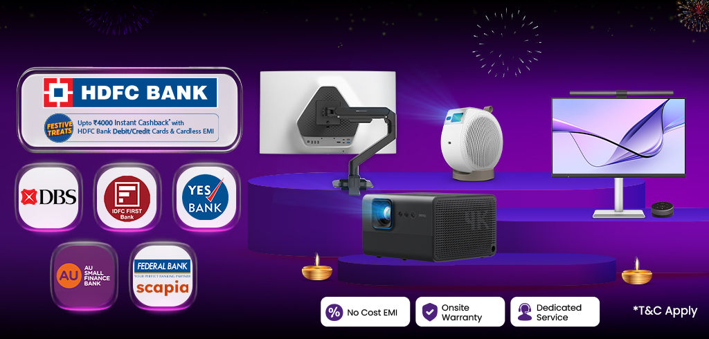 BenQ monitors & projectors online