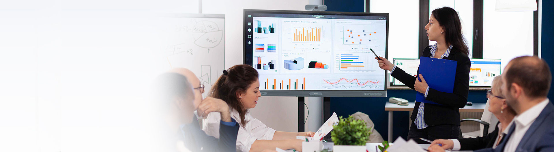 BenQBoard Flexible Collaboration Solution