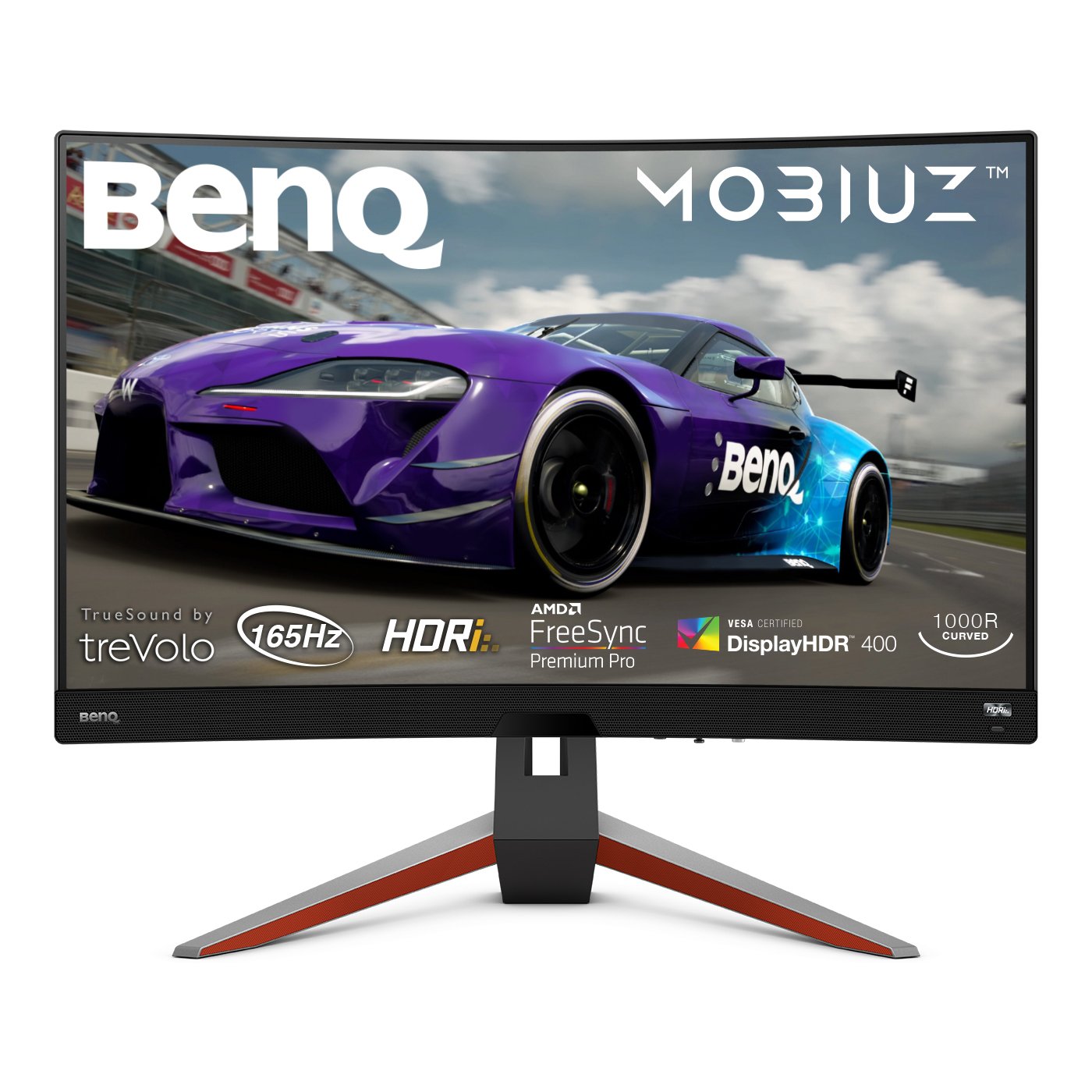 Die Curved-Monitore BenQ MOBIUZ EX2710R und EX3210R stehen für immersives Gaming und satten Sound.