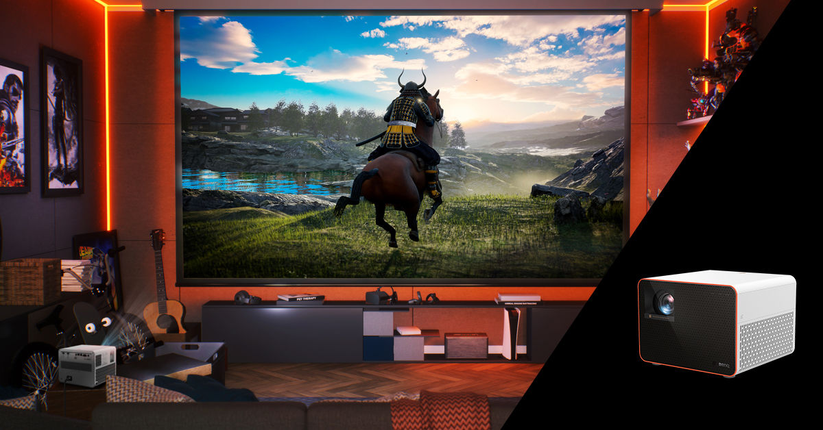 Weltweit erster 4LED 4K HDR Gaming Beamer für immersive Open-World-Spiele