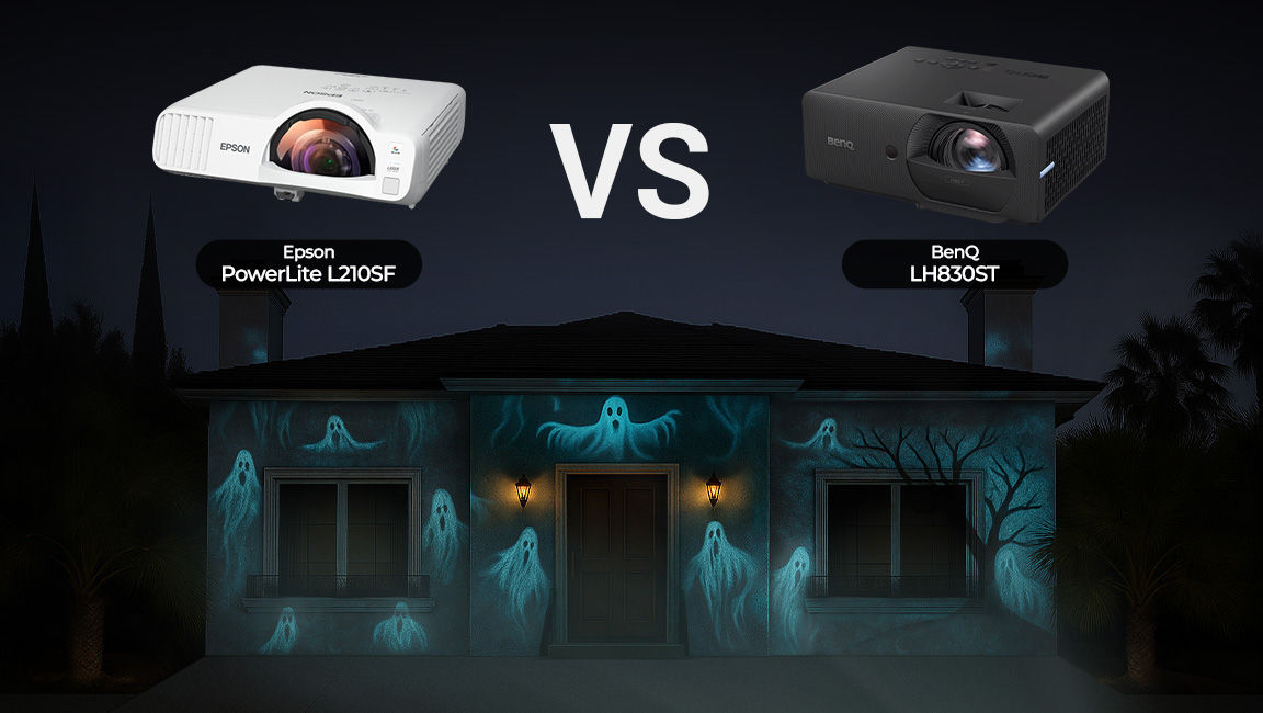 Best House Mapping Projector under $2000 – Epson PowerLite L210SF or BenQ LH830ST