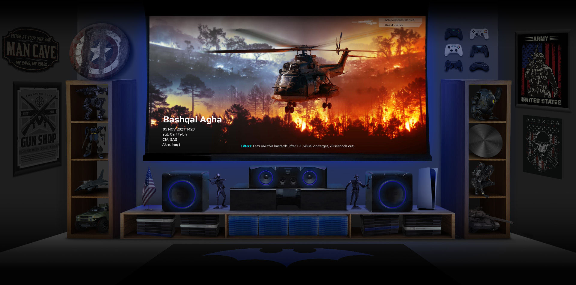 Gaming on a 75” TV: is bigger better? 