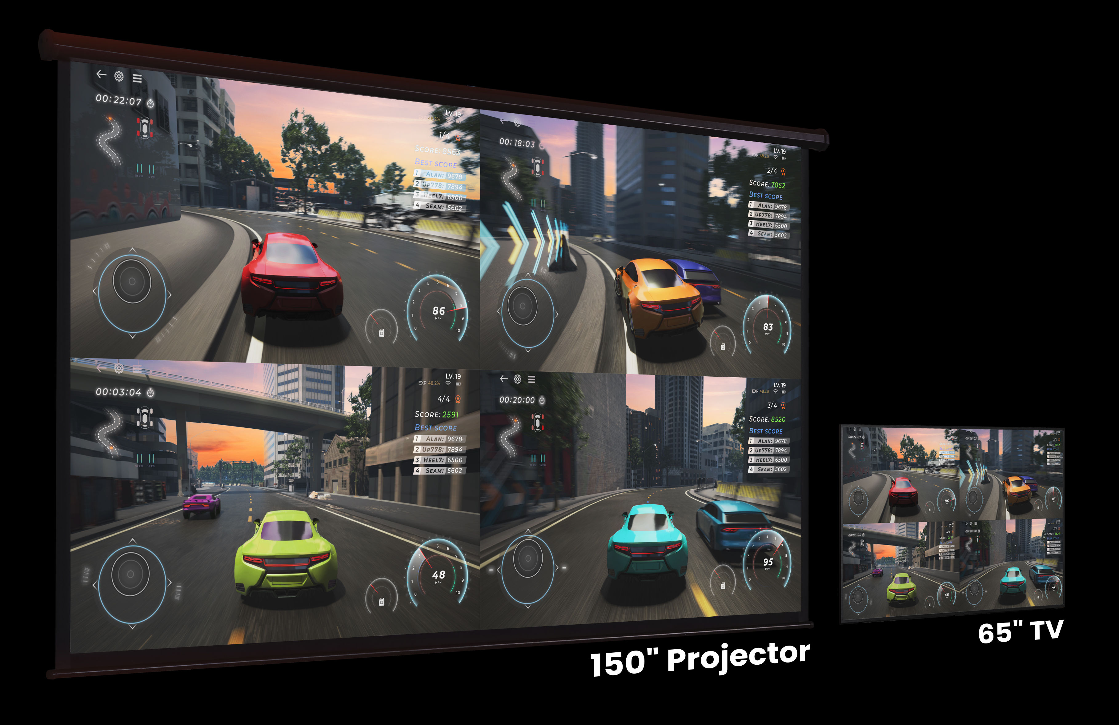  Gaming TV vs. projector vs. monitor: Which is best for your gaming setup?